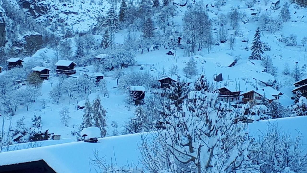Chalet Sven & Marc Graechen, Niedergraechen Vallis Санкт Никлаус Екстериор снимка